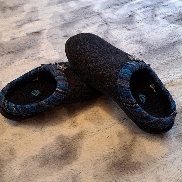 Acorn Wool Hood Back Slippers   Size 5/6 - Picture 7 of 9